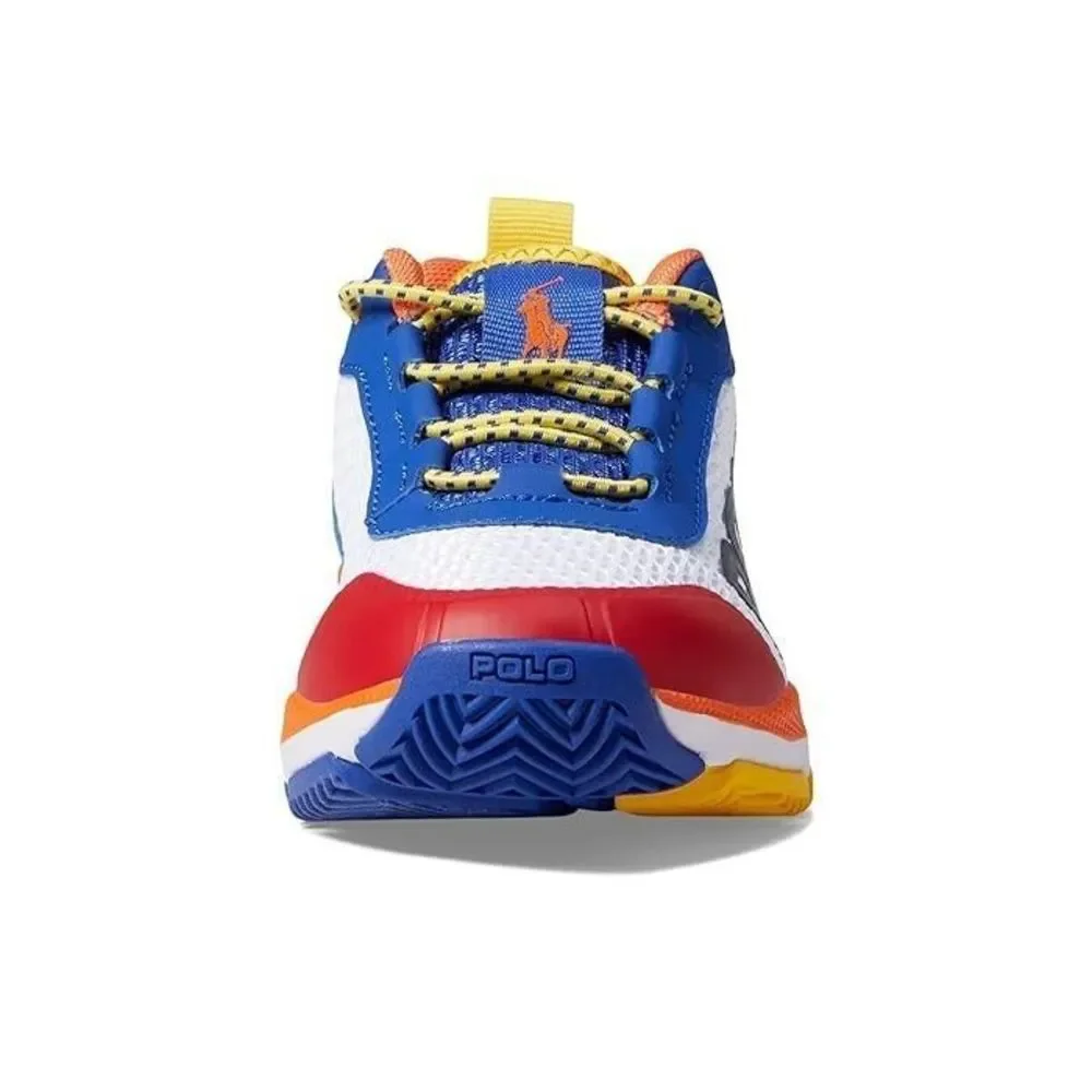 Polo Ralph Lauren RF103784 Men's Sz 7 Women's 8.5 Multicolor Tech Racer Sneakers - Picture 4 of 9